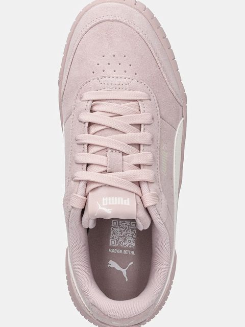 Puma sneakersy zamszowe Carina Mia SD damskie kolor różowy 402638 - zdjęcie produktu nr 2