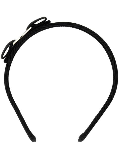 Ferragamo Vara bow headband - Black - zdjęcie produktu nr 1