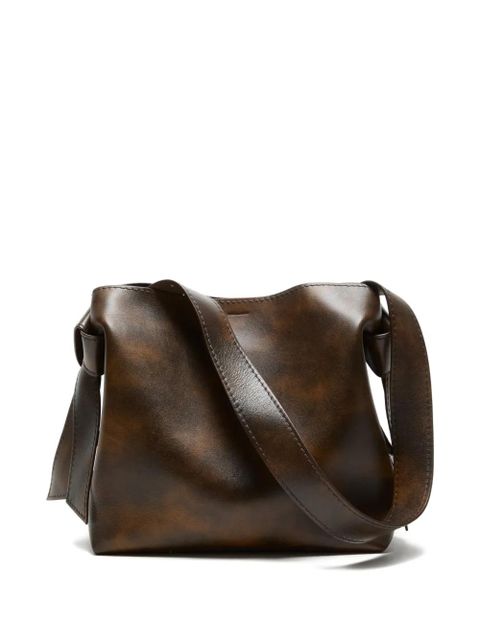 Acne Studios mini Musubi shoulder bag - Brown