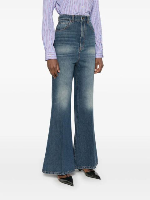 Victoria Beckham wide-leg jeans - Blue