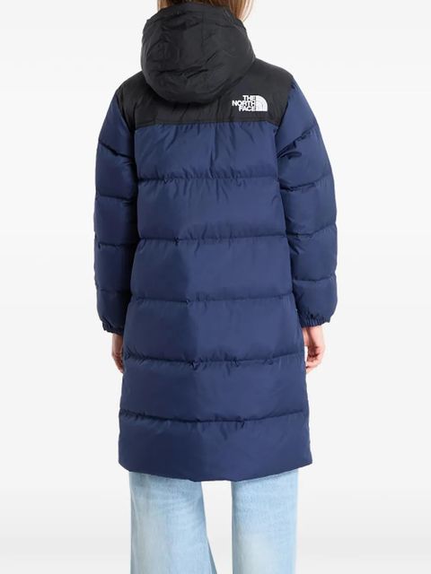 The North Face hooded padded parka - Blue