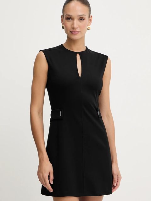 BOSS sukienka kolor czarny mini prosta 50543277 - zdjęcie produktu nr 1