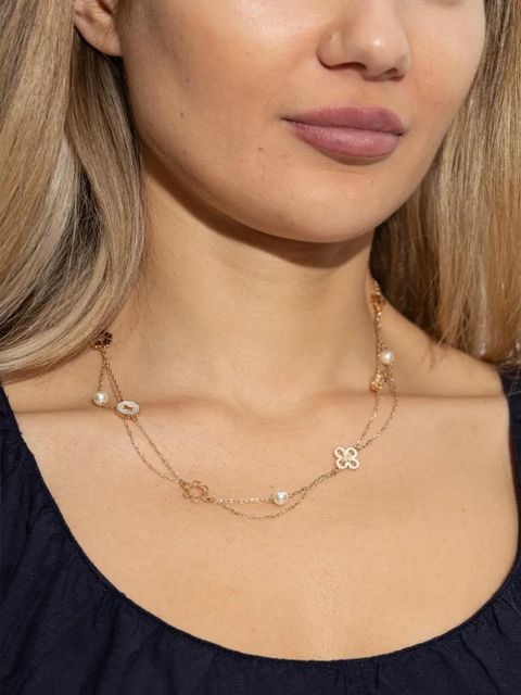 Tory Burch flower necklace - Gold - zdjęcie produktu nr 2