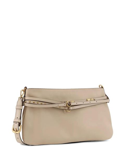 PINKO logo-detail shoulder bag - Neutrals