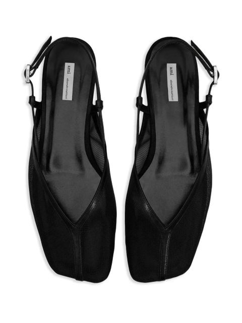 AMI Paris Croisette ballet flats - Black