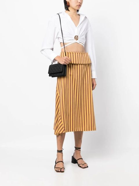 Tory Burch Fleming Matte Chain wallet - Black