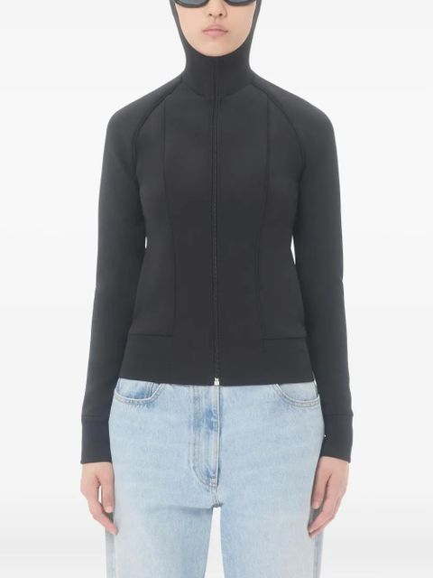 Valentino Garavani VLogo Signature-embossed hoodie - Black