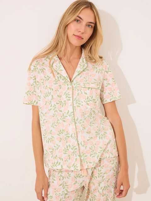 women'secret piżama bawełniana damska kolor różowy bawełniana 3599217 - zdjęcie produktu nr 2