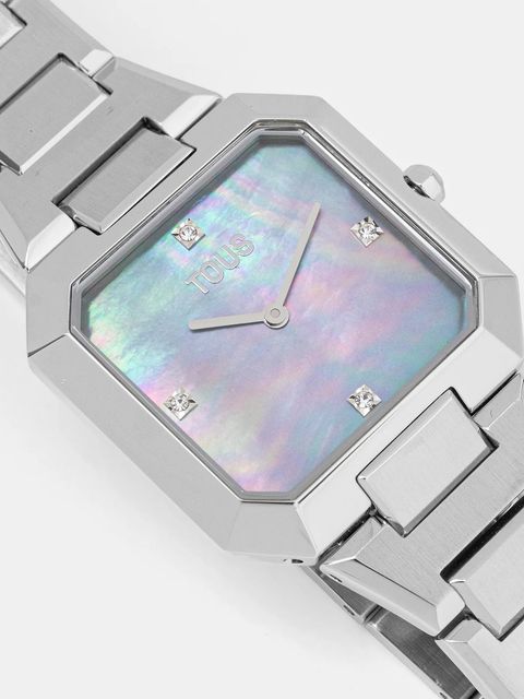 Tous zegarek damski kolor srebrny 3000145100 - zdjęcie produktu nr 2