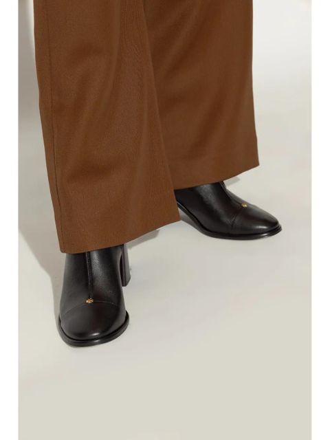 Tory Burch 70mm appliqué-logo boots - Black - zdjęcie produktu nr 2