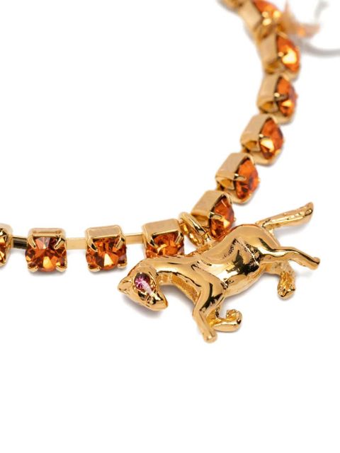 Marni crystal charm bracelet - Gold