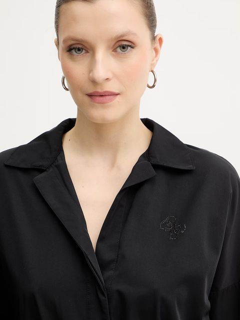 Guess body z domieszką jedwabiu CARMELA