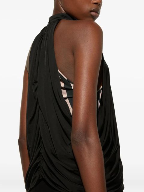 PUCCI draped turtleneck top - Black