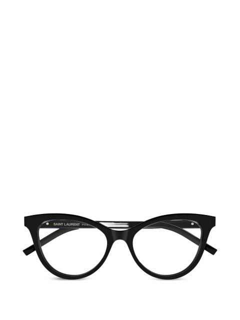 Saint Laurent Eyewear cat-eye glasses - Black - zdjęcie produktu nr 1