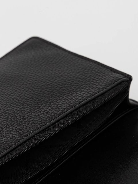 MICHAEL Michael Kors torebka skórzana kolor czarny 32T4GJ6C2L