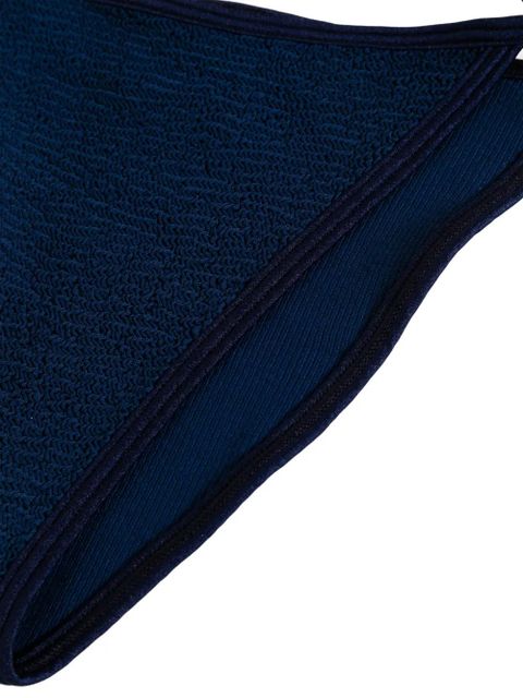 Hunza G Gina shirred bikini - Blue