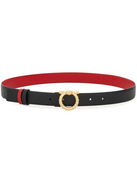 Ferragamo Gancini reversible belt - Red - zdjęcie produktu nr 1