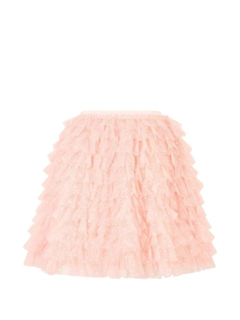 Valentino Garavani ruffled polka-dot skirt - Pink - zdjęcie produktu nr 2