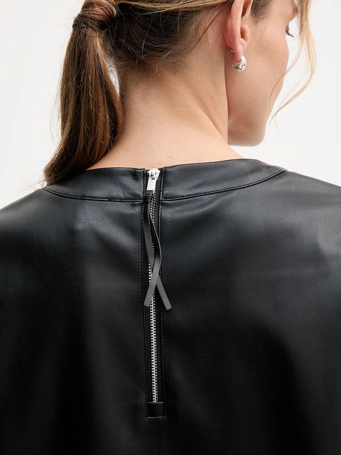 Calvin Klein Jeans sukienka kolor czarny mini prosta LV044D058G