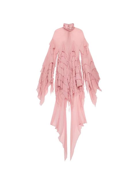 Blumarine ruffled mini dress - Pink - zdjęcie produktu nr 1