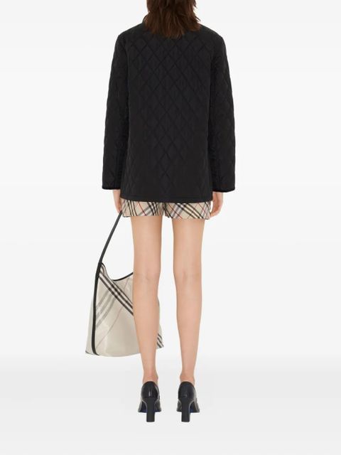 Burberry quilted jacket - Black