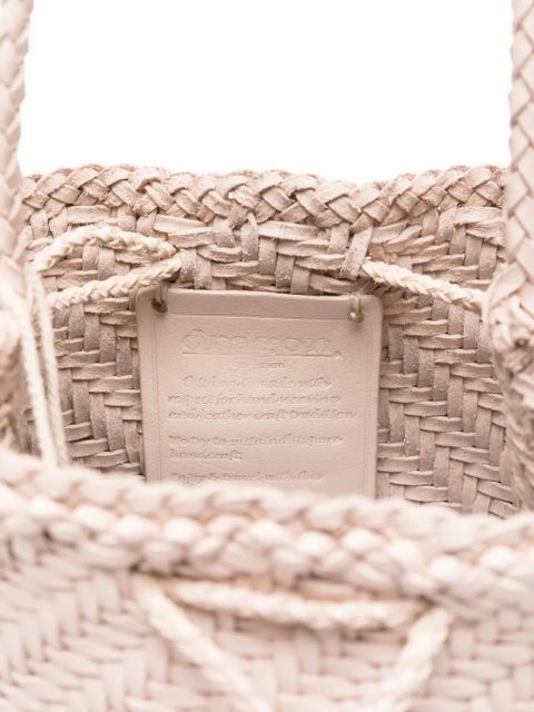 DRAGON DIFFUSION leather bucket bag - Neutrals