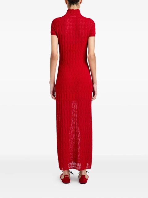 Proenza Schouler Zein textured midi dress