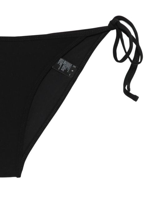 TOTEME Scoop side-tie bikini bottoms - Black