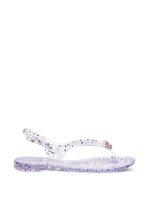 Casadei Jelly glittered sandals - White - zdjęcie produktu nr 1
