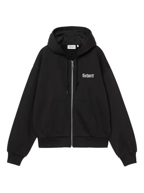 Carhartt WIP Schooling hoodie - Black - zdjęcie produktu nr 1