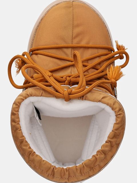 Moon Boot śniegowce MB ICON LOW NYLON kolor brązowy 80D1409340 M008
