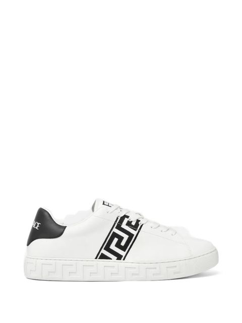 Versace greca embroidered sneakers - White - zdjęcie produktu nr 1