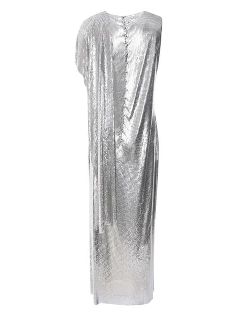 Rabanne metallic mesh gown - Silver