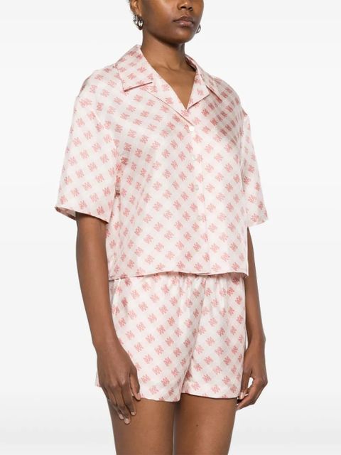 AMIRI MA logo-print shirt - Pink