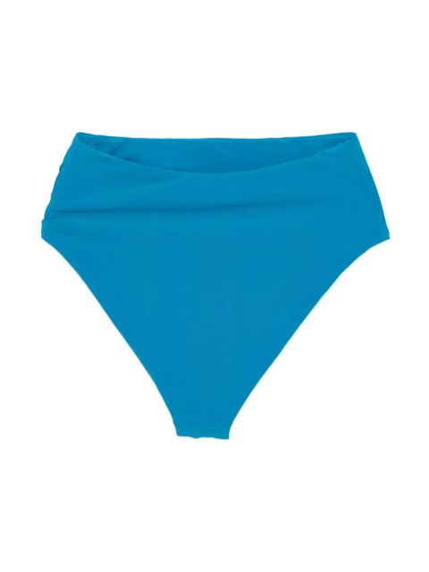 Christopher Esber ring-detail high-waisted bikini bottoms - Blue