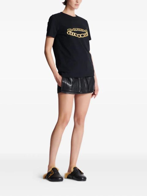 Balmain Balmain Chain-print T-shirt - Black - zdjęcie produktu nr 2