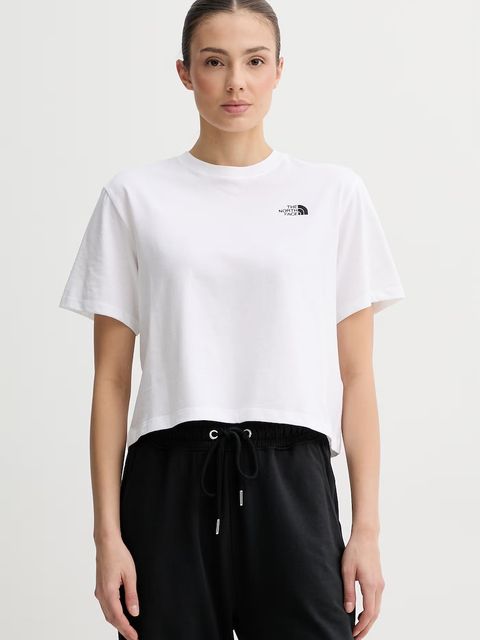 The North Face t-shirt damski bawełniany Evolution Simple Dome - zdjęcie produktu nr 2