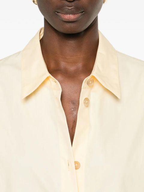 KHAITE Gloria midi dress - Yellow