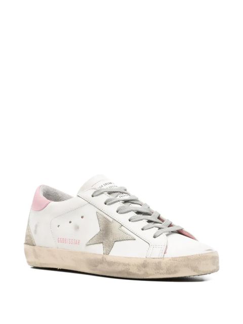 Golden Goose star appliqué leather sneakers - White - zdjęcie produktu nr 2