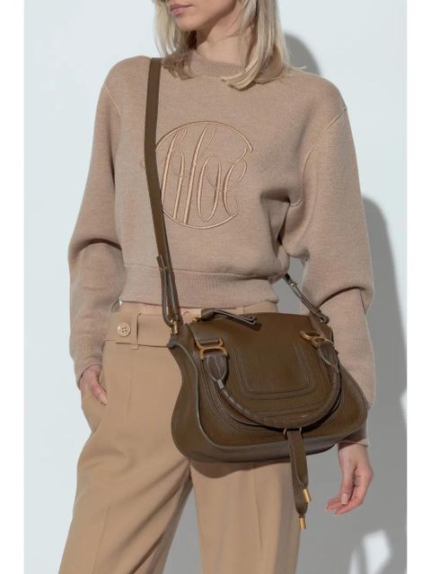 Chloé small Marcie tote bag - Brown - zdjęcie produktu nr 2