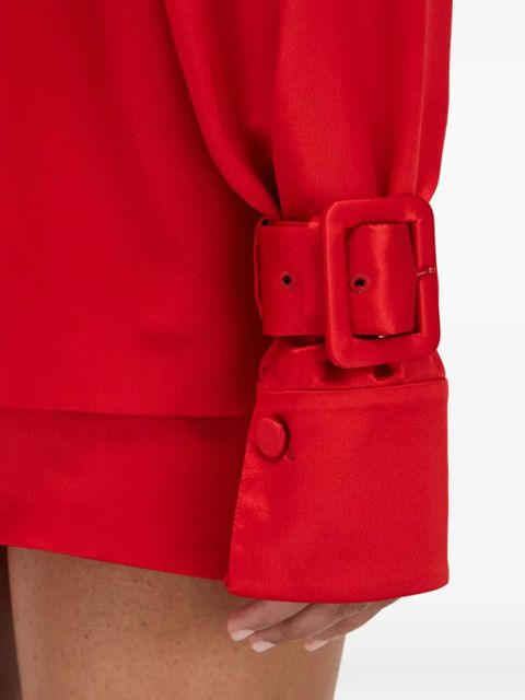 Ferragamo belted trench coat - Red