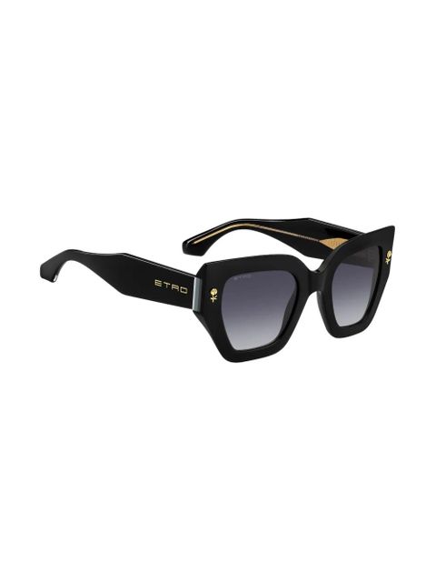 ETRO Etromania oversized-frame sunglasses - Black - zdjęcie produktu nr 2