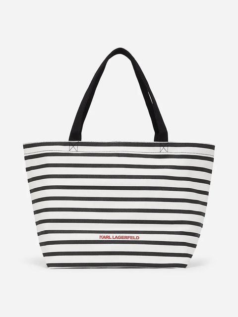 Karl Lagerfeld torebka bawełniana IKON - zdjęcie produktu nr 1