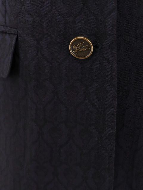 ETRO paisley-pattern blazer - Blue