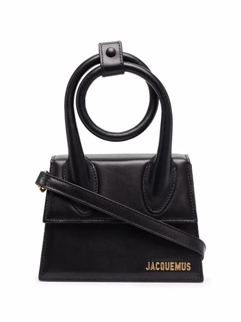 Jacquemus Le Chiquito Noeud tote bag - Black - zdjęcie produktu nr 1