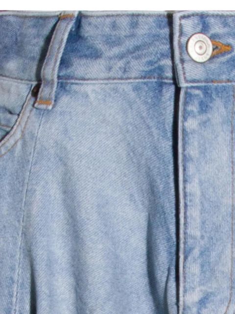 Balenciaga Godet panelled maxi skirt - Blue