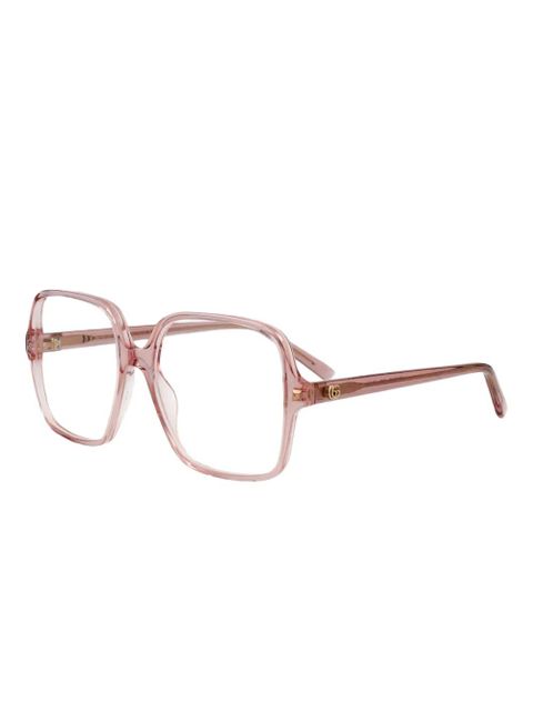 Gucci Eyewear square-frame glasses - Pink