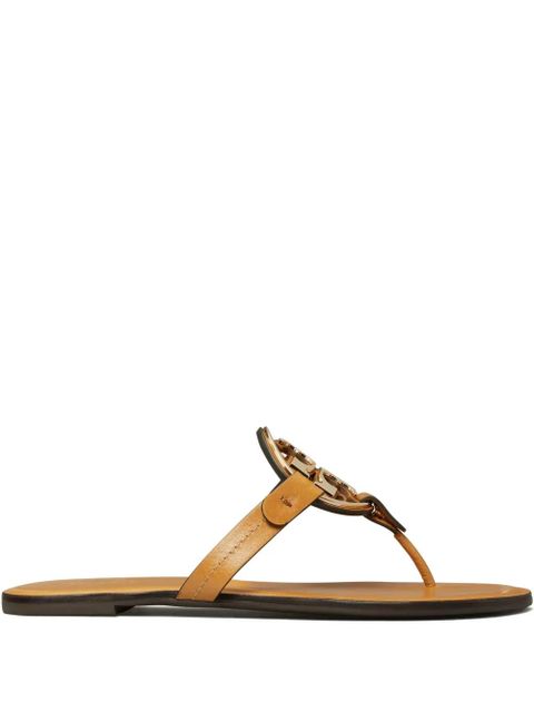 Tory Burch miller leather sandals - Brown - zdjęcie produktu nr 1