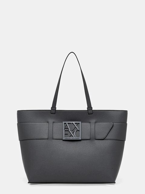 Armani Exchange torebka kolor niebieski 949127 0A874 - zdjęcie produktu nr 1