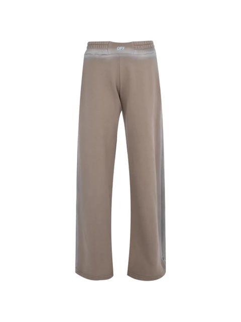 Off-White spray-effect track pants - Neutrals - zdjęcie produktu nr 1